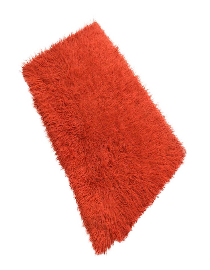 Detail image of  2' 7 x 4' 1  Hand Knotted Moroccan Wool Rug