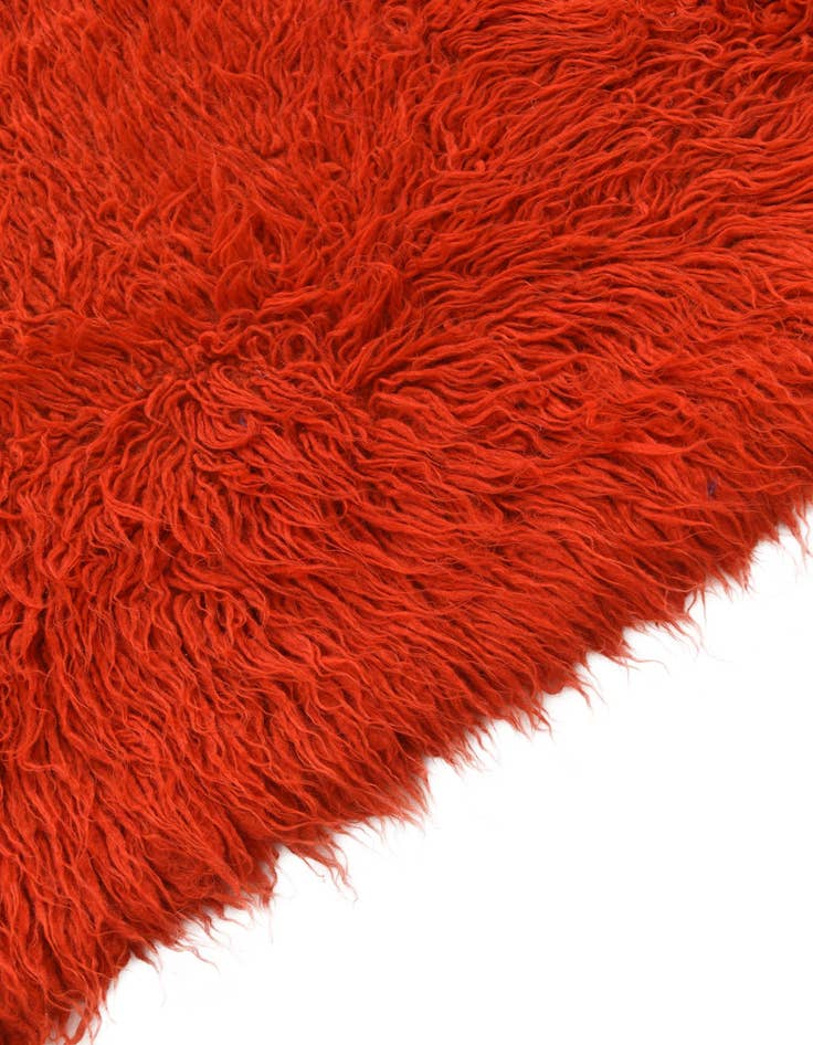 Detail image of  2' 7 x 4' 1  Hand Knotted Moroccan Wool Rug