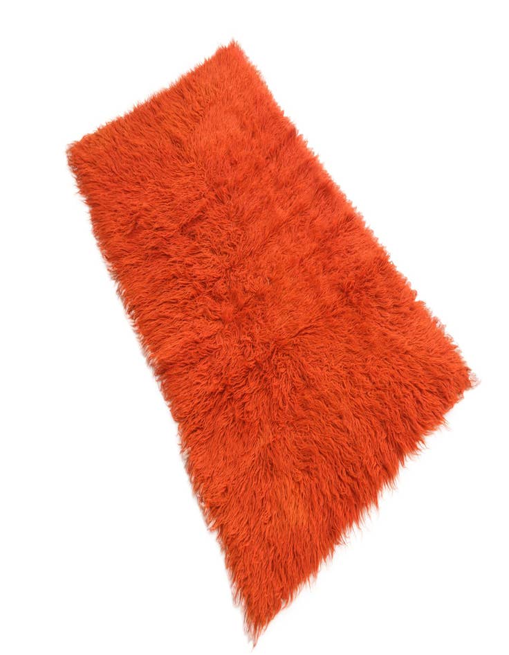 Detail image of  3' 2 x 5' 3  Hand Knotted Moroccan Wool Rug