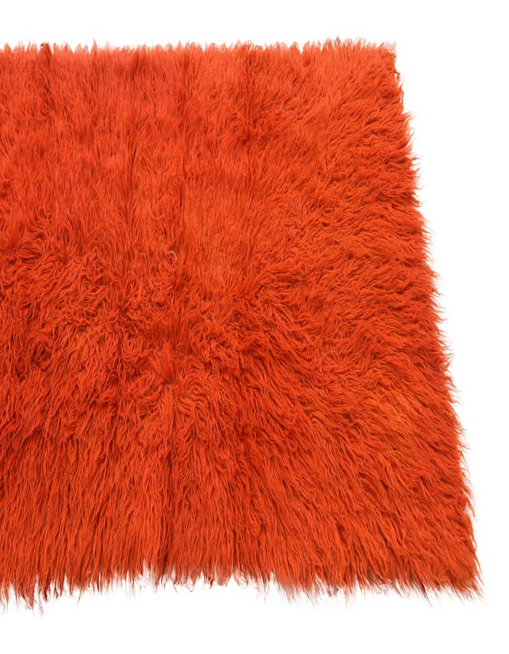 Detail image of  3' 2 x 5' 3  Hand Knotted Moroccan Wool Rug