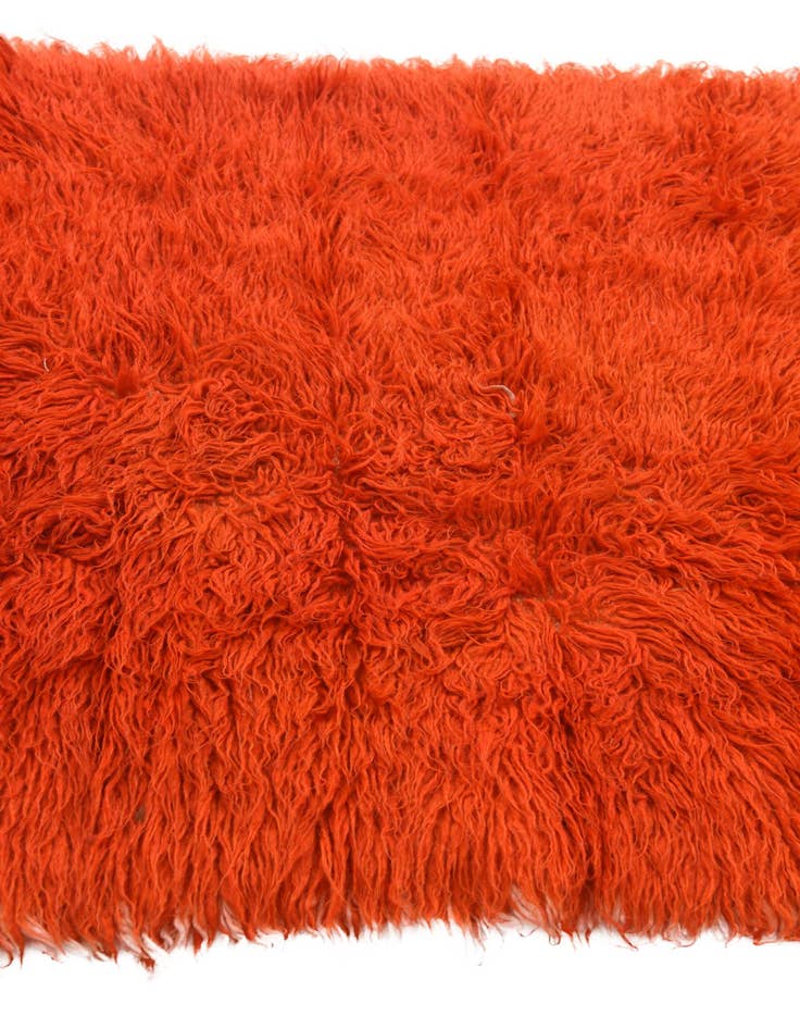 Detail image of  3' 2 x 5' 3  Hand Knotted Moroccan Wool Rug