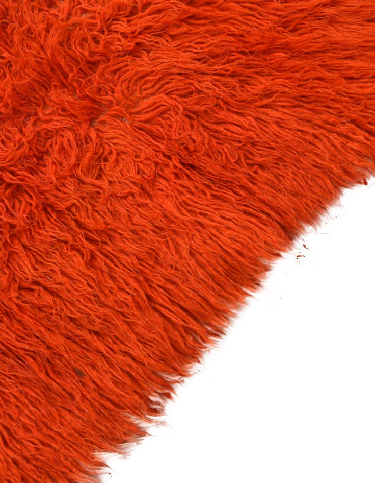 Detail image of  3' 2 x 5' 3  Hand Knotted Moroccan Wool Rug