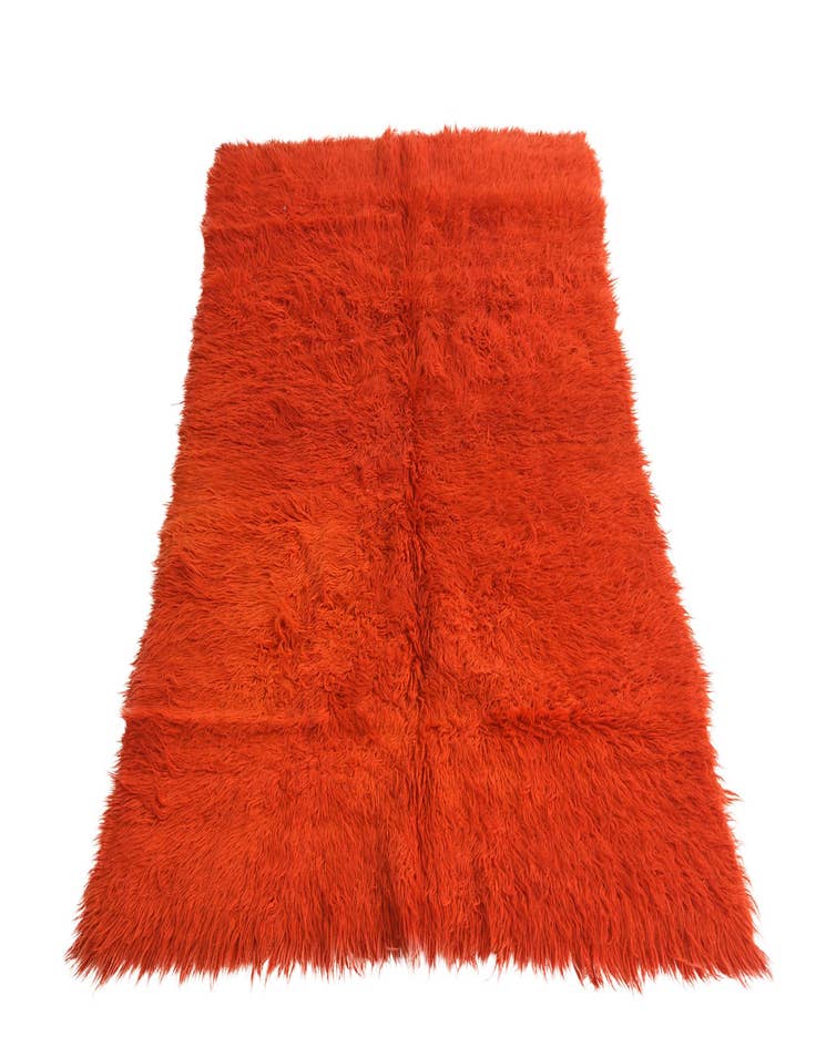 Detail image of  4' 4 x 6' 5  Hand Knotted Moroccan Wool Rug