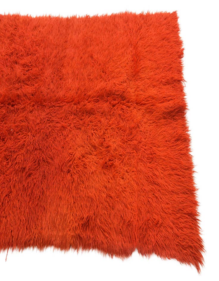 Detail image of  4' 4 x 6' 5  Hand Knotted Moroccan Wool Rug