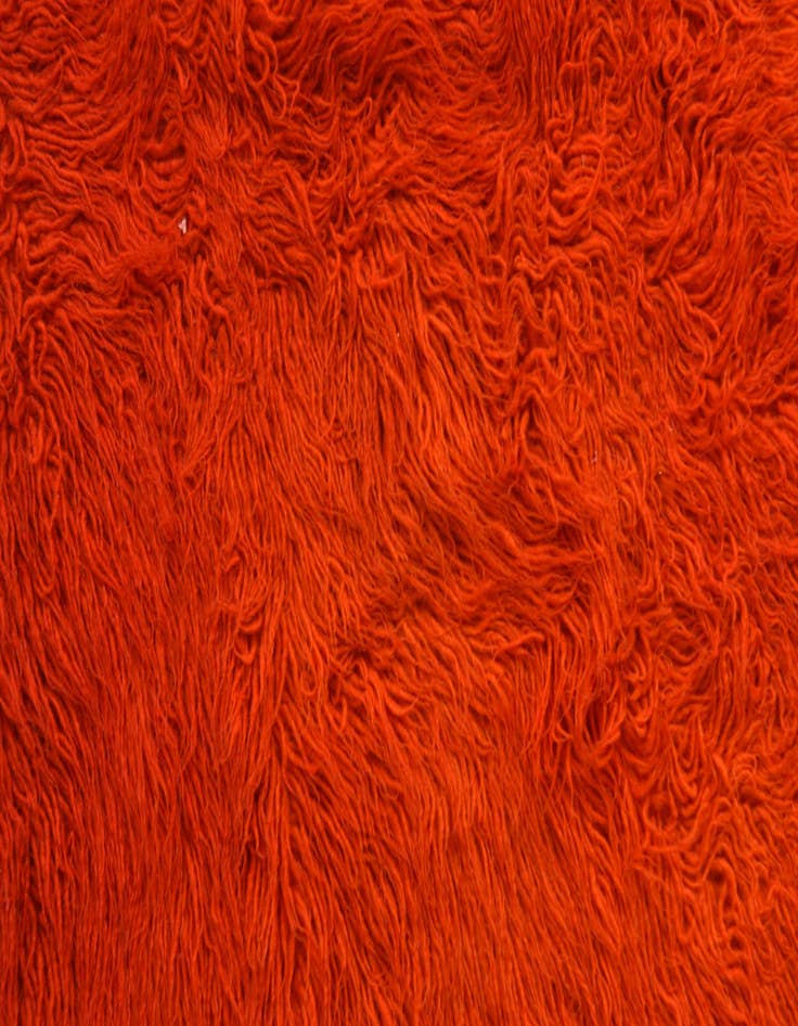 Detail image of  4' 4 x 6' 5  Hand Knotted Moroccan Wool Rug