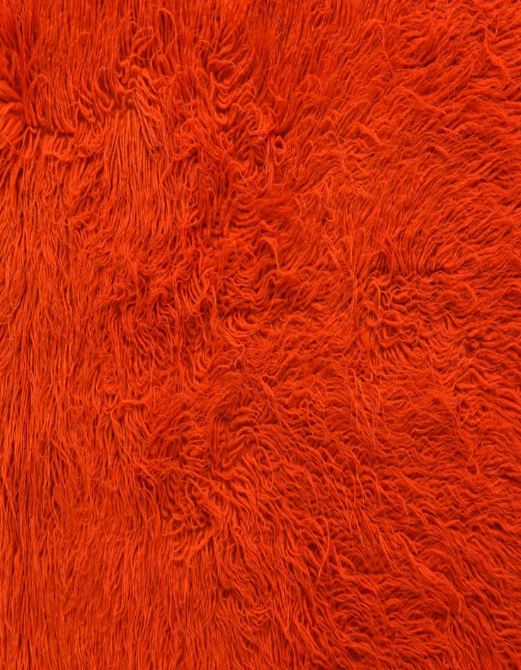 Detail image of  3' 10 x 6' 7  Hand Knotted Moroccan Wool Rug