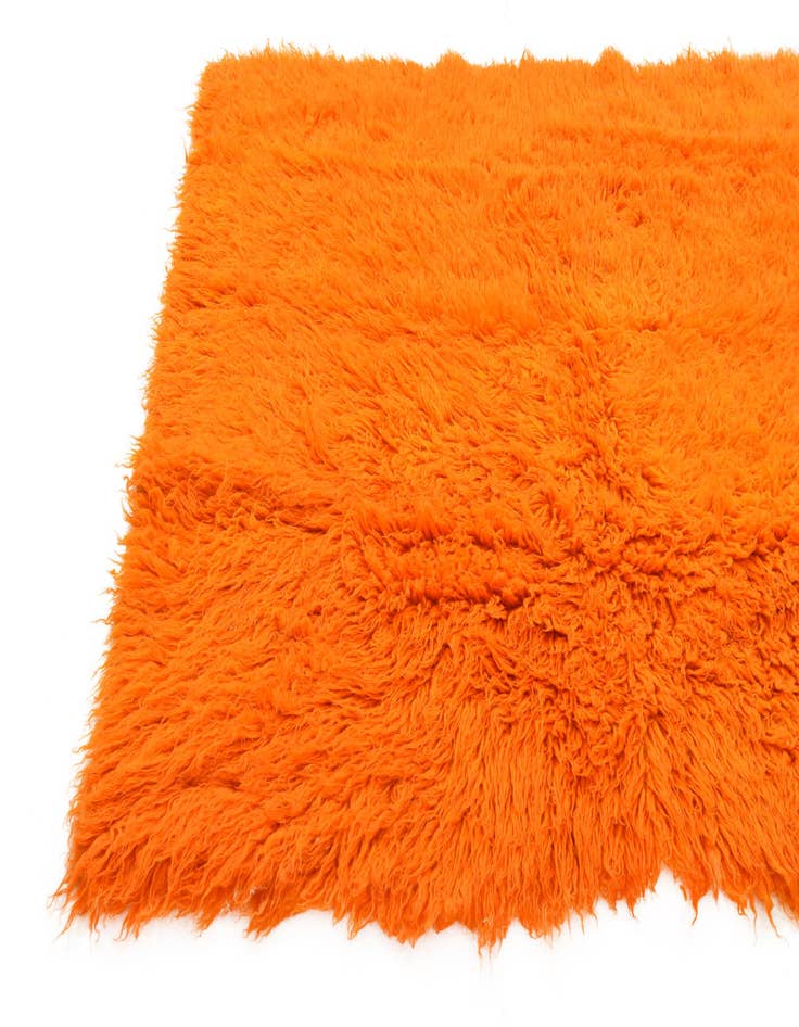 Detail image of  4' 7 x 6' 8  Hand Knotted Moroccan Wool Rug