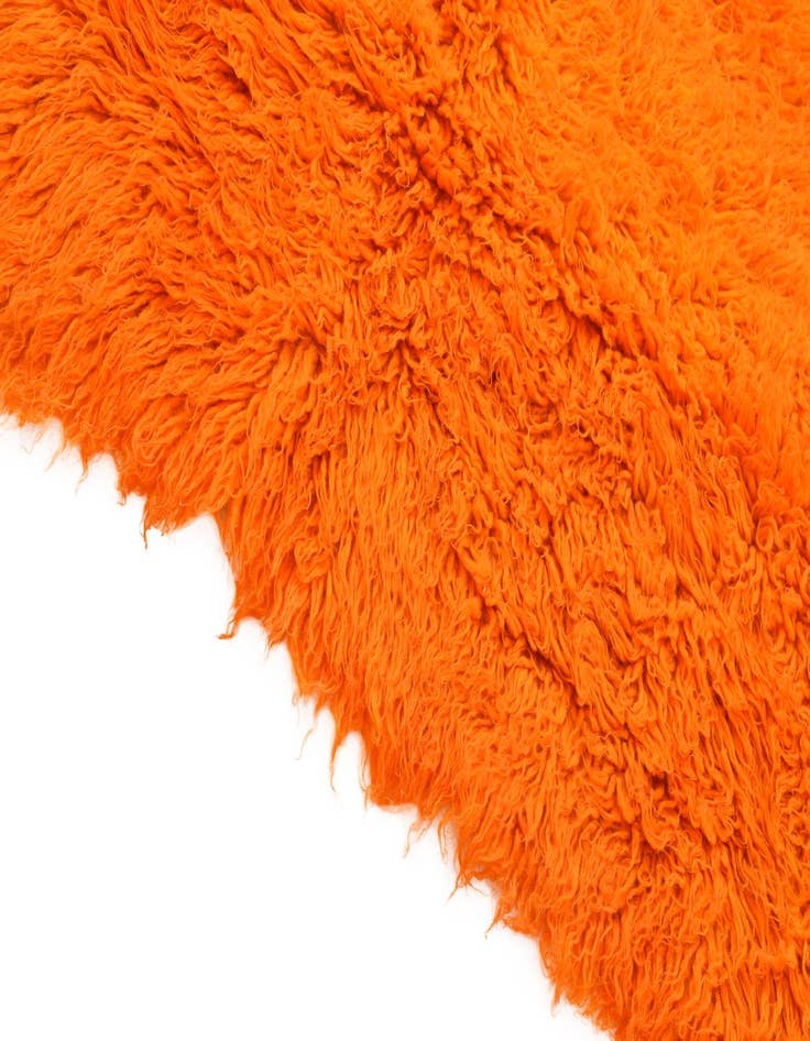 Detail image of  4' 7 x 6' 8  Hand Knotted Moroccan Wool Rug