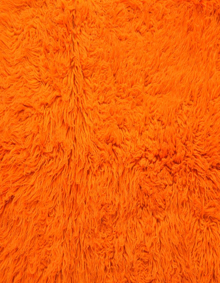 Detail image of  4' 7 x 6' 8  Hand Knotted Moroccan Wool Rug