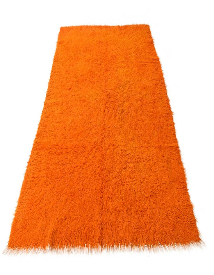 Detail image of  6' x 9'  Hand Knotted Moroccan Wool Rug