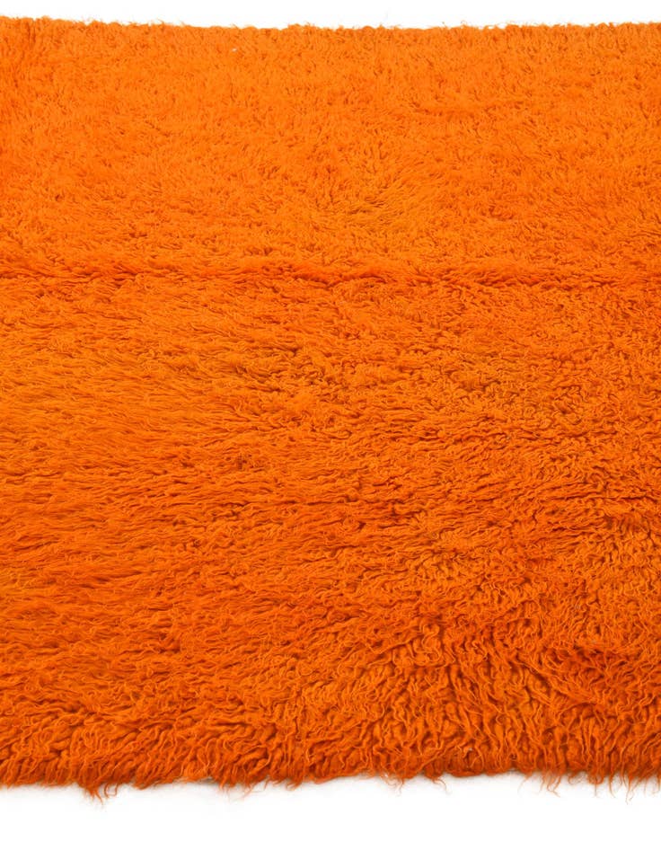 Detail image of  6' x 9'  Hand Knotted Moroccan Wool Rug