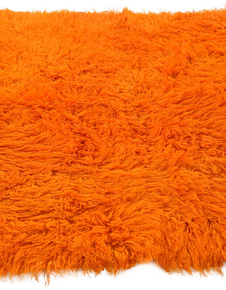 Detail image of  4' 9 x 6' 7  Hand Knotted Moroccan Wool Rug