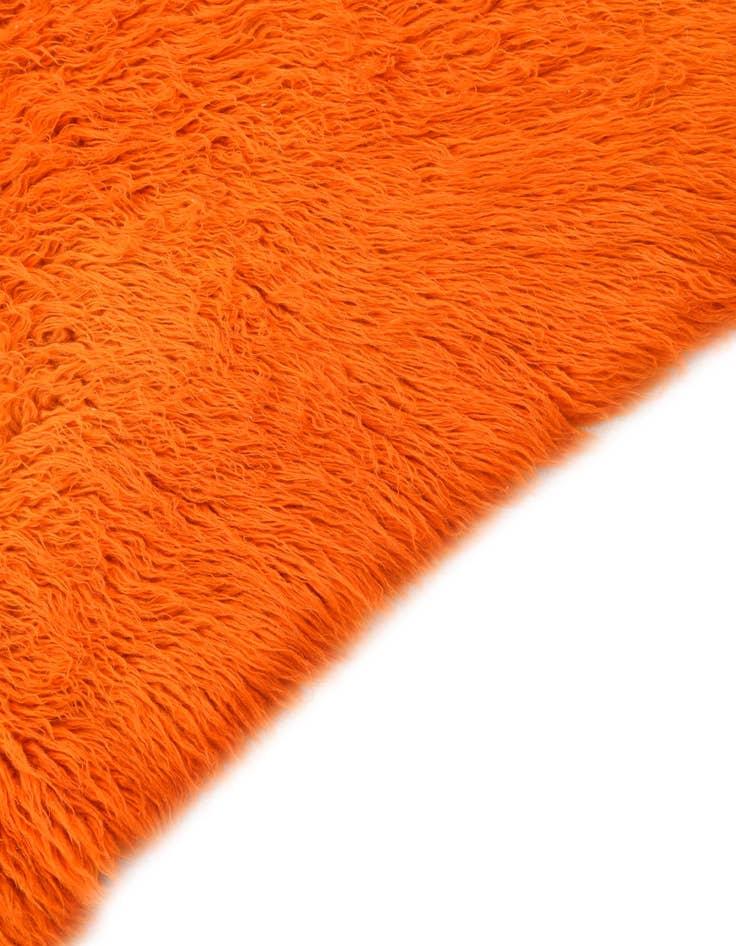 Detail image of  4' 9 x 6'  Hand Knotted Moroccan Wool Rug