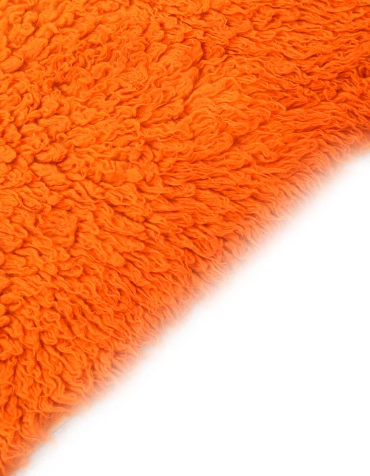 Detail image of  4' 3 x 5' 9  Hand Knotted Moroccan Wool Rug