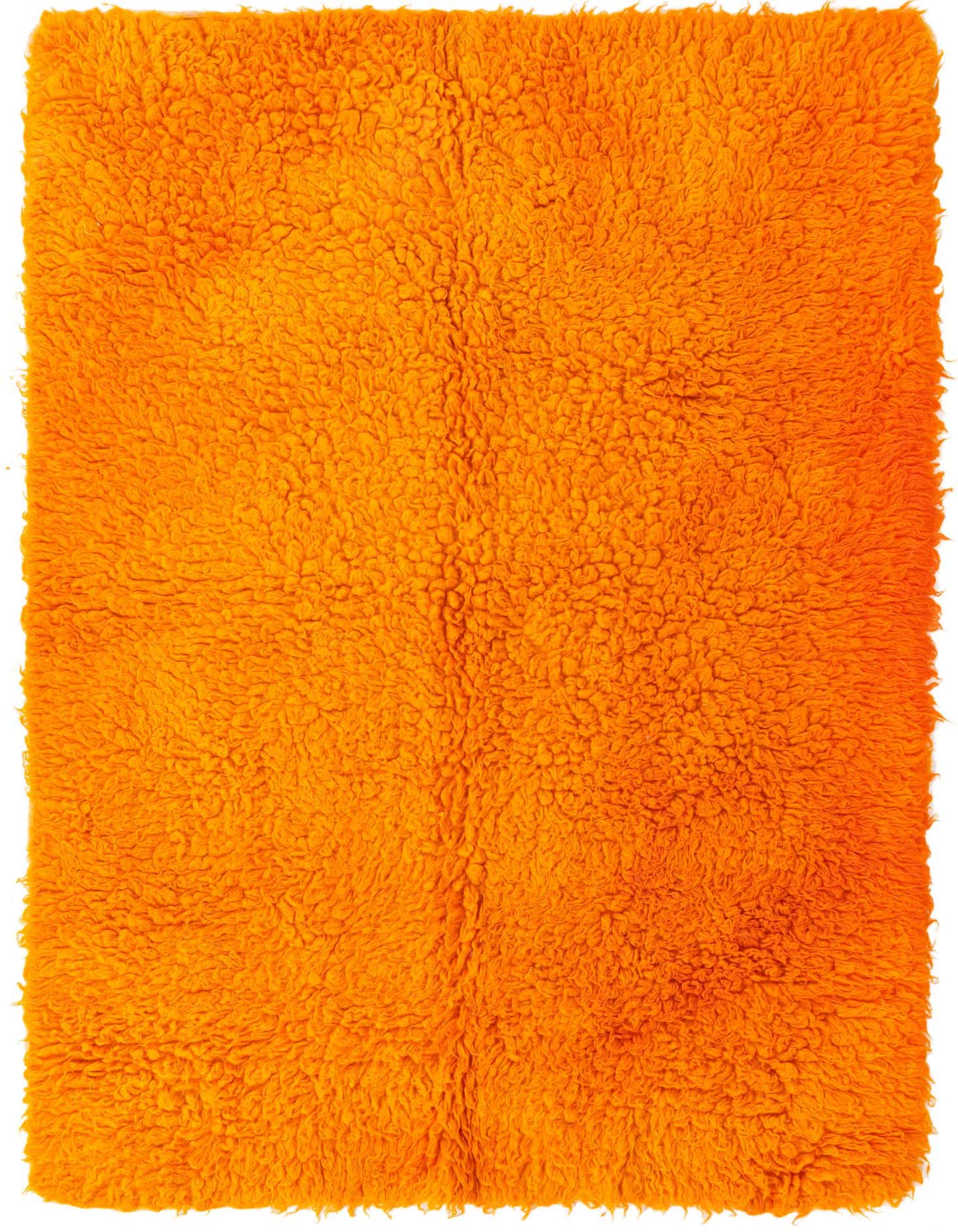 Primary image  4' 3 x 5' 9  Hand Knotted Moroccan Wool Rug