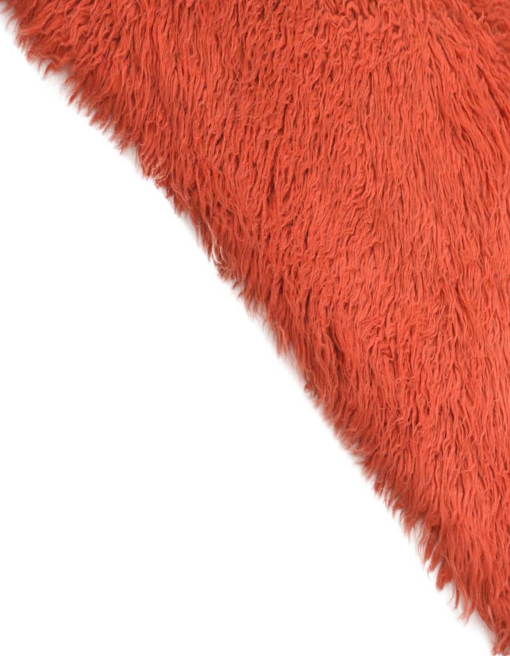 Detail image of  2' 10 x 4'  Hand Knotted Moroccan Wool Rug