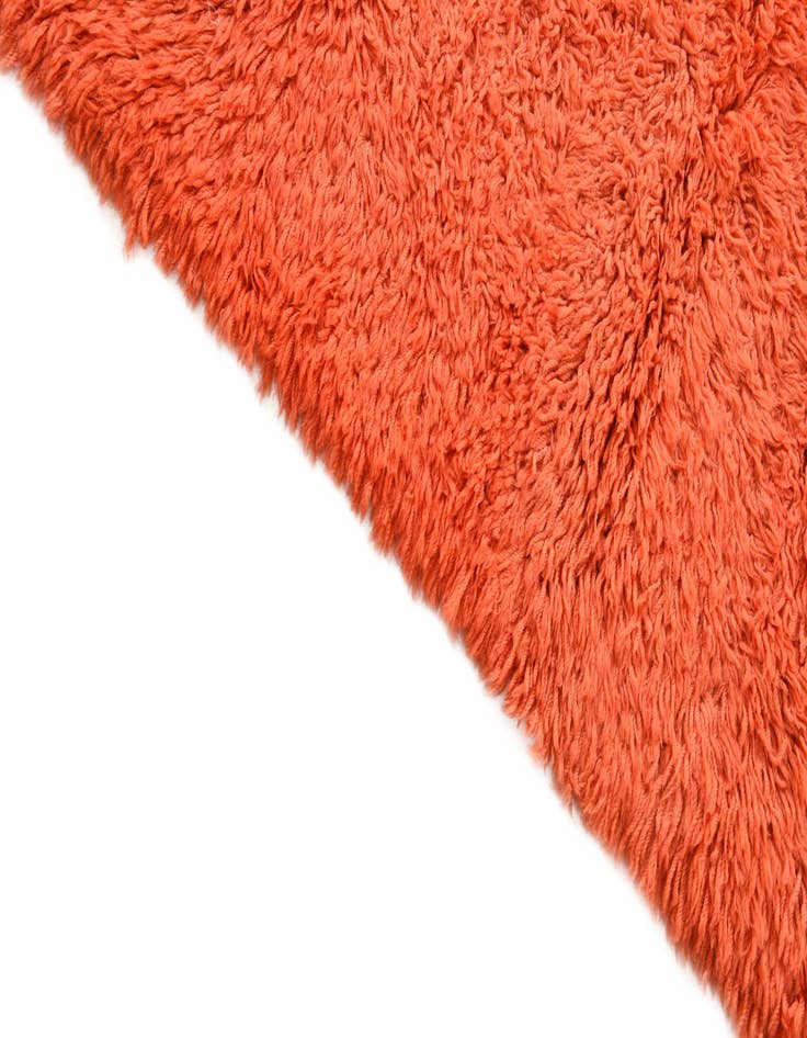 Detail image of  5' 7 x 8'  Hand Knotted Moroccan Wool Rug