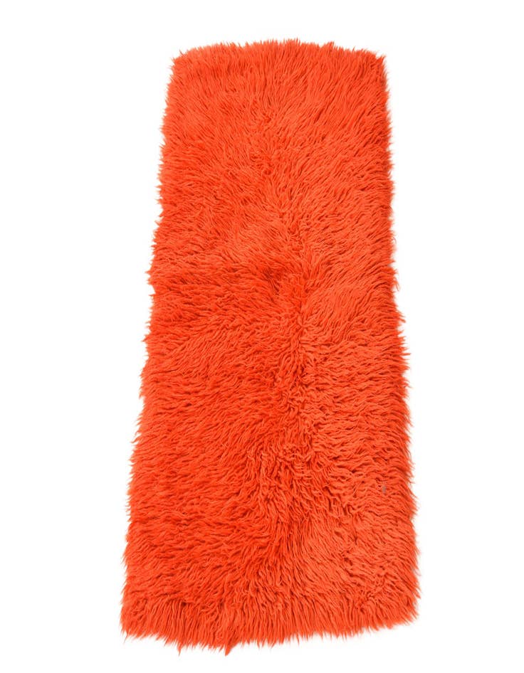 Detail image of  1' 10 x 3' 1  Hand Knotted Moroccan Wool Rug