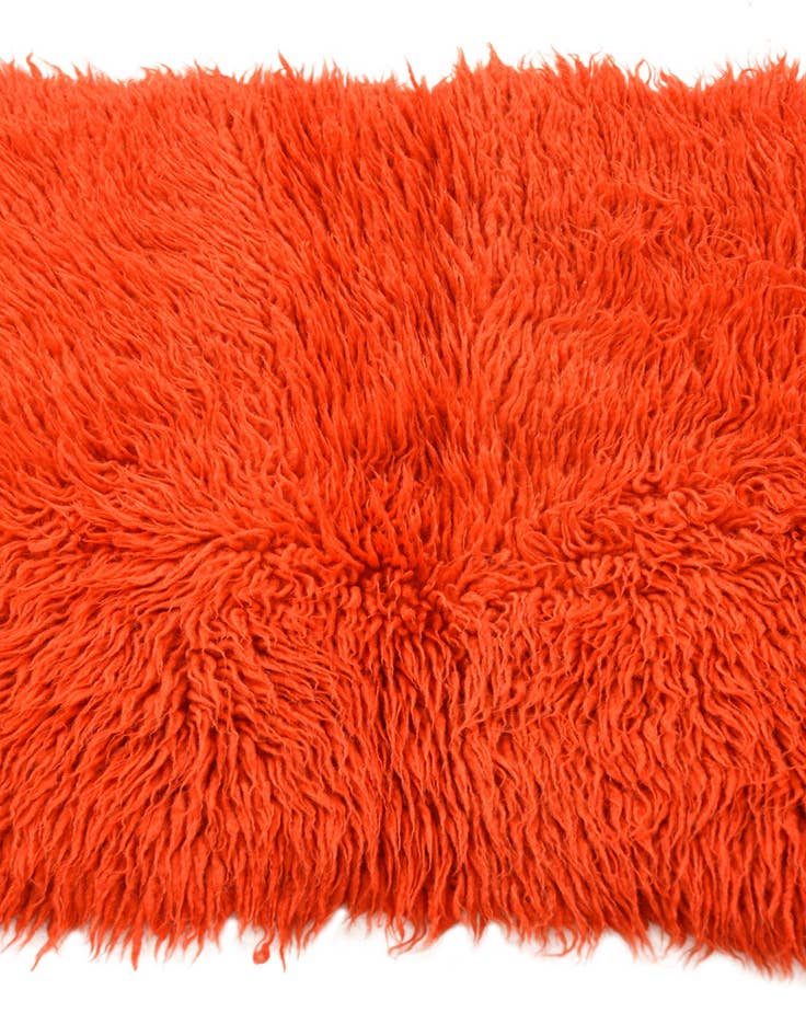 Detail image of  1' 10 x 3' 1  Hand Knotted Moroccan Wool Rug