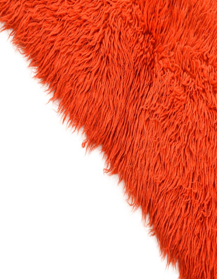 Detail image of  1' 10 x 3' 1  Hand Knotted Moroccan Wool Rug