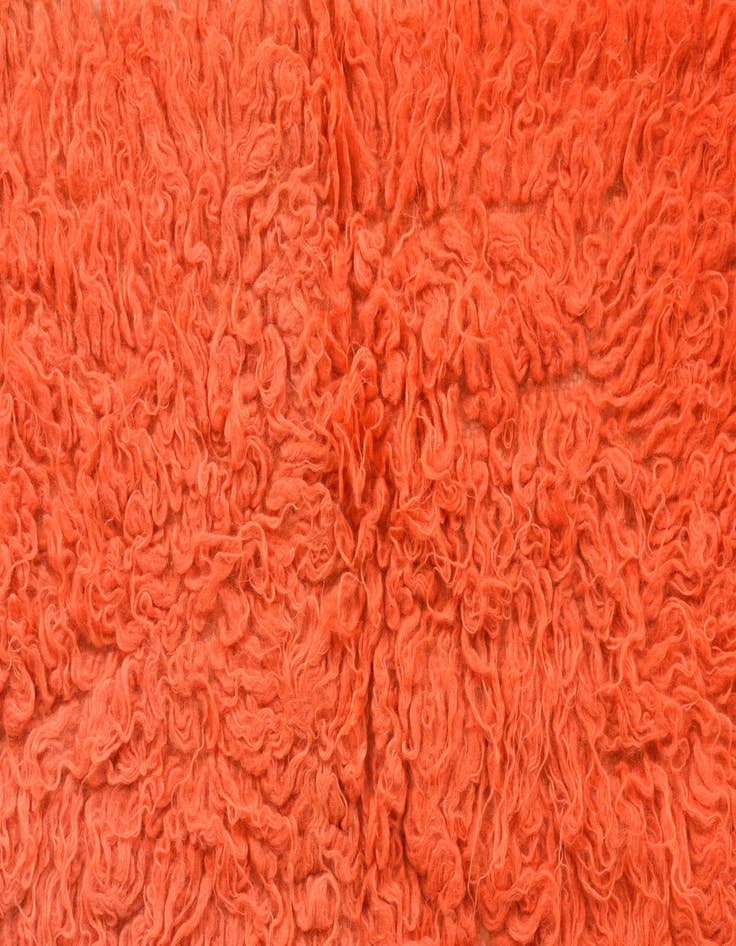 Detail image of  2' x 3' 10  Hand Knotted Moroccan Wool Rug