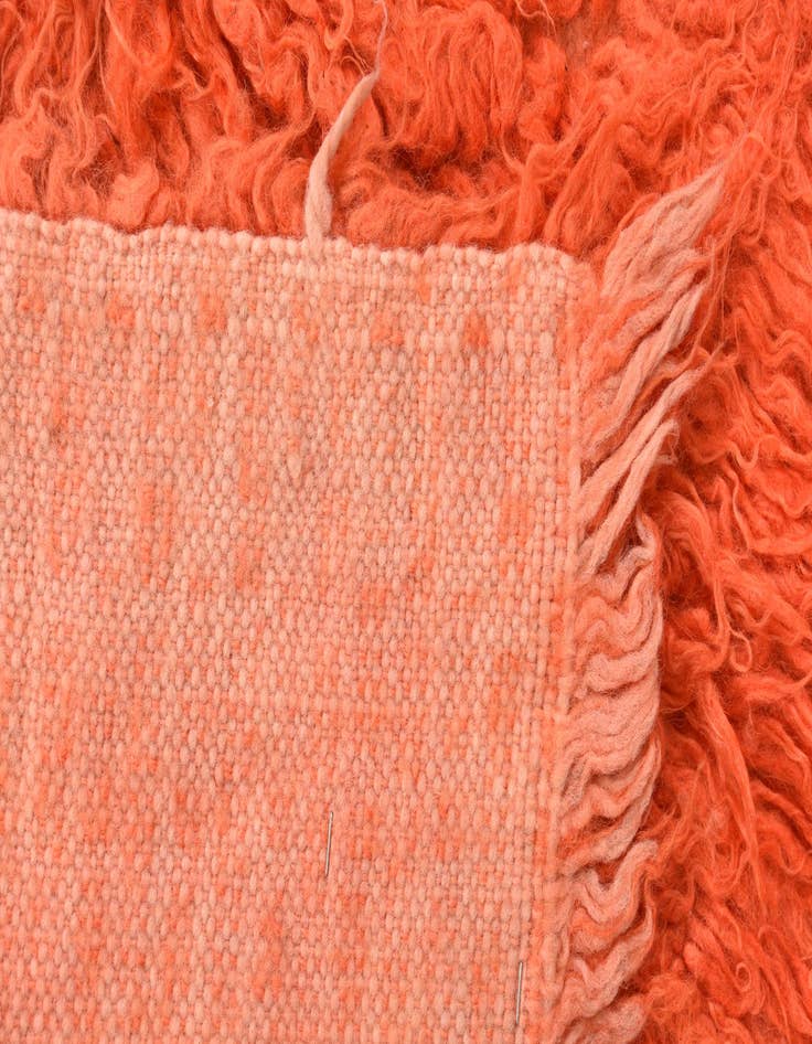 Detail image of  2' x 3' 10  Hand Knotted Moroccan Wool Rug