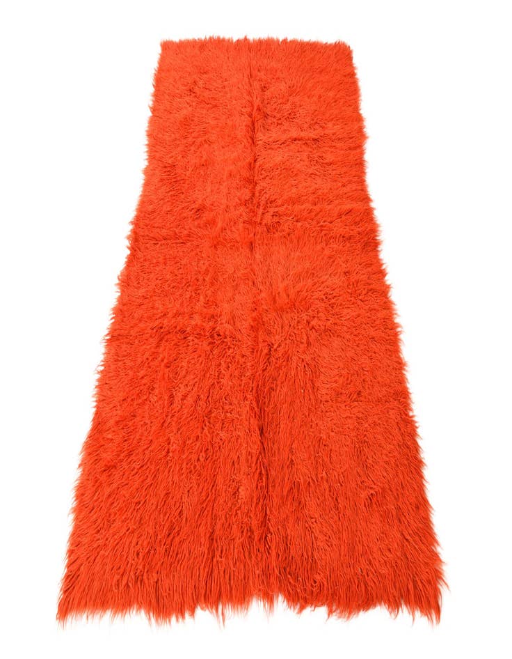 Detail image of  4' 4 x 7' 4  Hand Knotted Moroccan Wool Rug