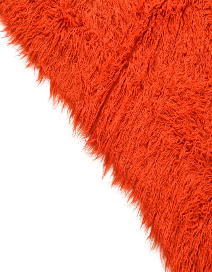 Detail image of  4' 4 x 7' 4  Hand Knotted Moroccan Wool Rug