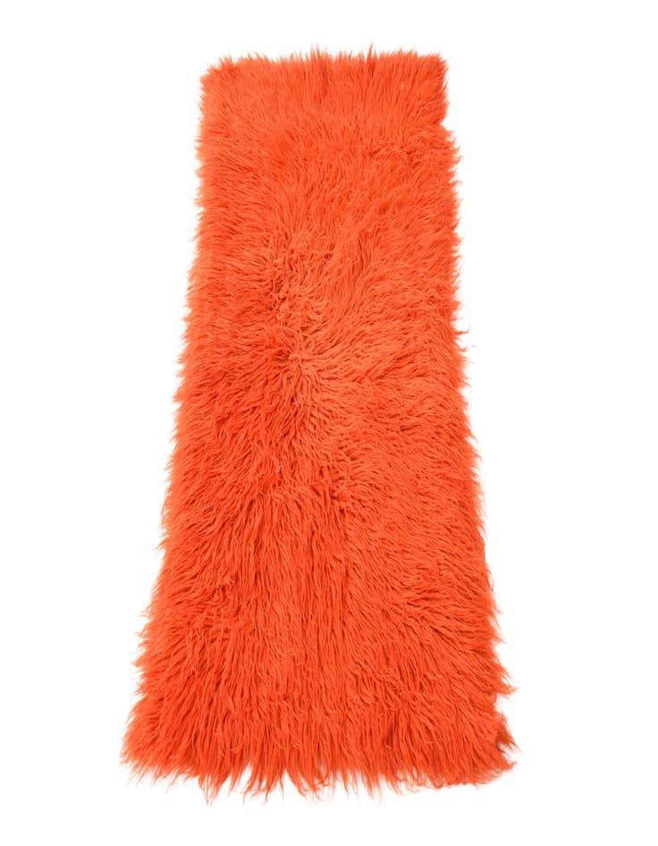 Detail image of  2' 2 x 4' 1  Hand Knotted Moroccan Wool Rug