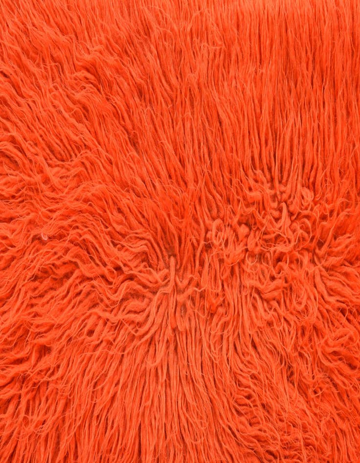 Detail image of  2' 2 x 4' 1  Hand Knotted Moroccan Wool Rug