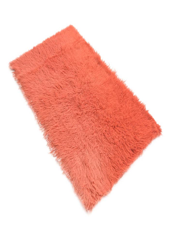 Detail image of  3' 1 x 5' 3  Hand Knotted Moroccan Wool Rug