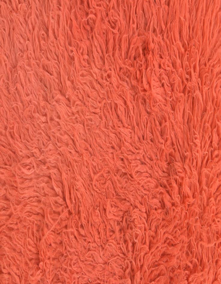 Detail image of  3' 1 x 5' 3  Hand Knotted Moroccan Wool Rug