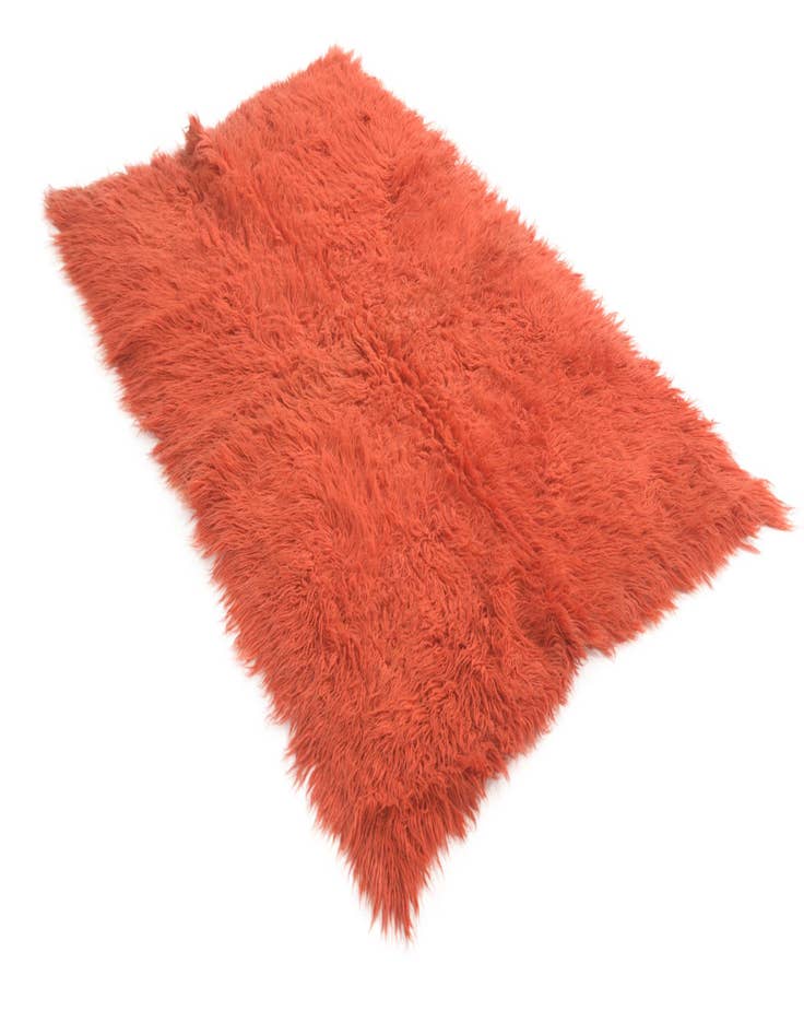 Detail image of  4' 2 x 6' 5  Hand Knotted Moroccan Wool Rug