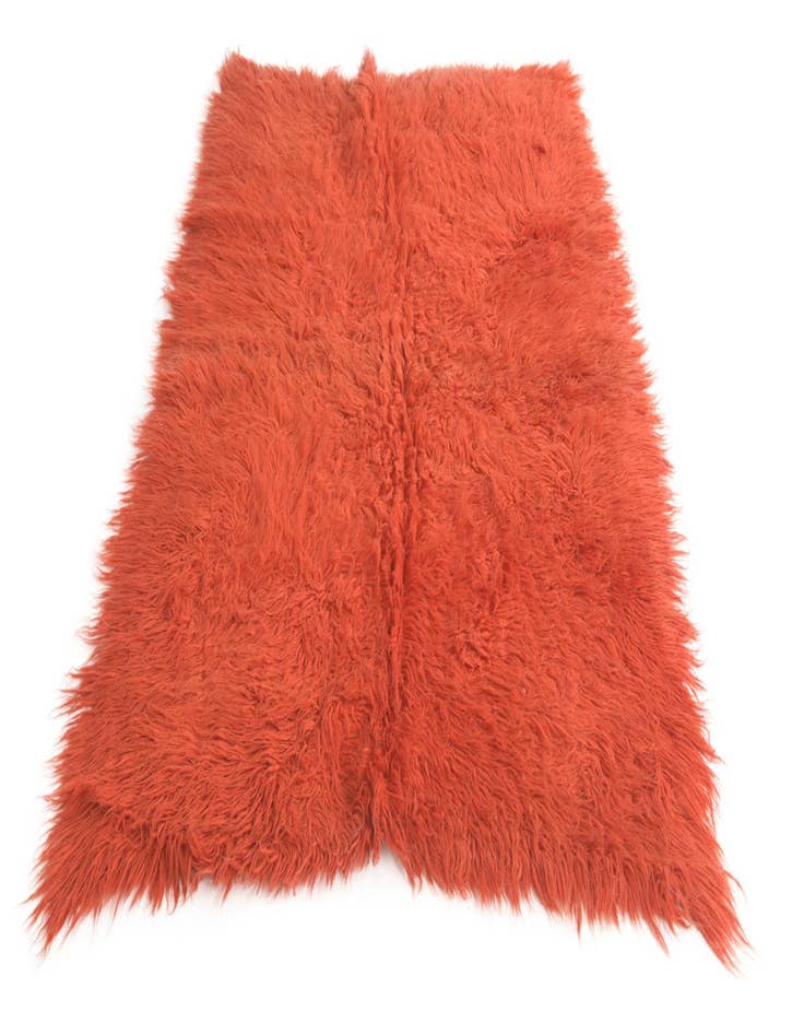 Detail image of  4' 2 x 6' 5  Hand Knotted Moroccan Wool Rug