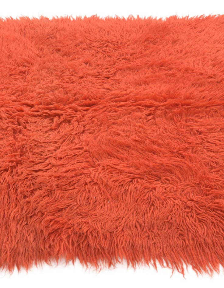 Detail image of  4' 2 x 6' 5  Hand Knotted Moroccan Wool Rug