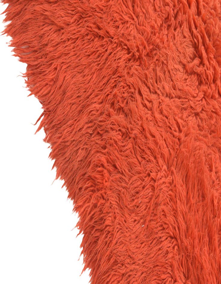 Detail image of  4' 2 x 6' 5  Hand Knotted Moroccan Wool Rug