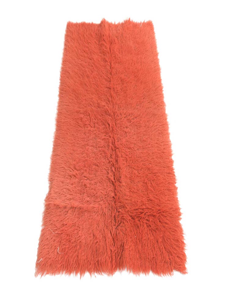 Detail image of  2' 8 x 5'  Hand Knotted Moroccan Wool Rug