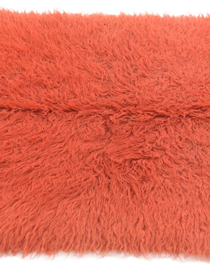 Detail image of  2' 8 x 5'  Hand Knotted Moroccan Wool Rug