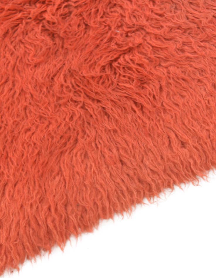 Detail image of  2' 8 x 5'  Hand Knotted Moroccan Wool Rug