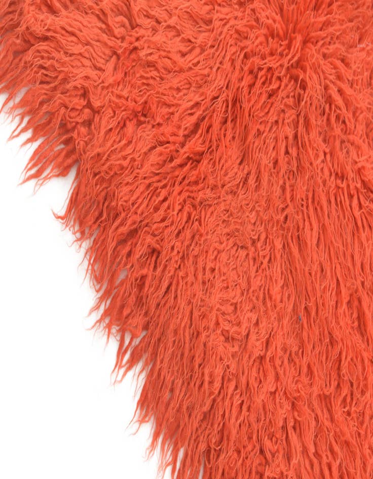 Detail image of  2' 8 x 4' 3  Hand Knotted Moroccan Wool Rug