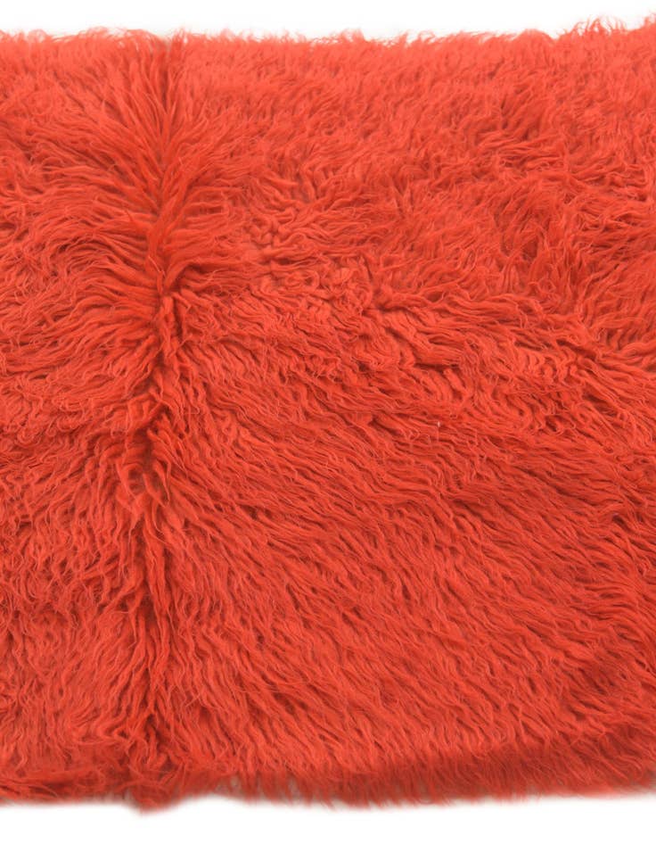 Detail image of  2' 5 x 4' 5  Hand Knotted Moroccan Wool Rug