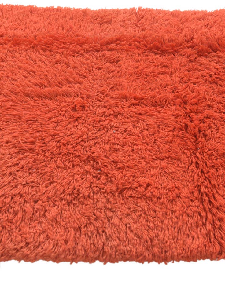 Detail image of  4' 5 x 6' 7  Hand Knotted Moroccan Wool Rug