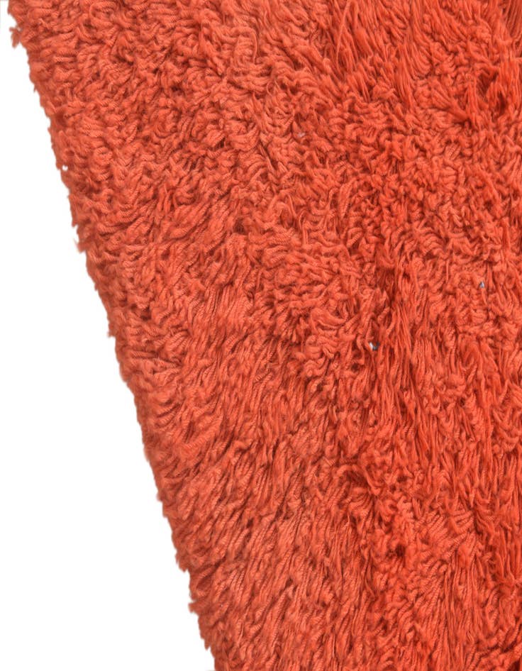 Detail image of  4' 5 x 6' 7  Hand Knotted Moroccan Wool Rug