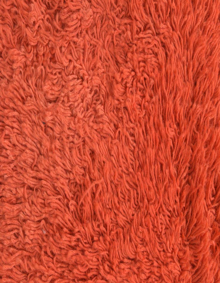 Detail image of  4' 5 x 6' 7  Hand Knotted Moroccan Wool Rug