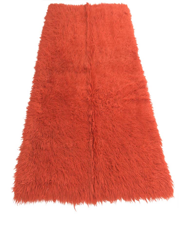 Detail image of  4' 7 x 6' 8  Hand Knotted Moroccan Wool Rug