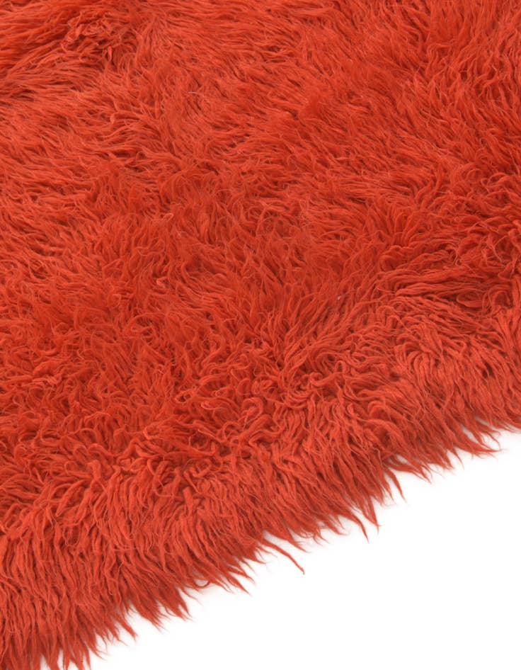 Detail image of  4' 7 x 6' 8  Hand Knotted Moroccan Wool Rug