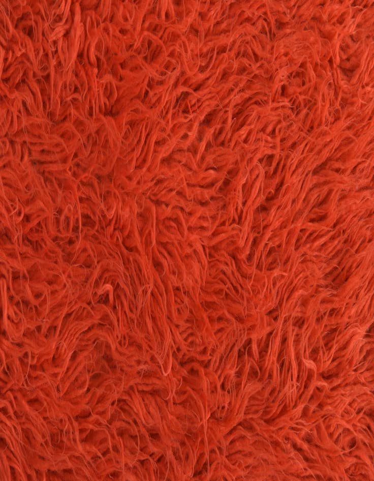 Detail image of  4' 7 x 6' 8  Hand Knotted Moroccan Wool Rug