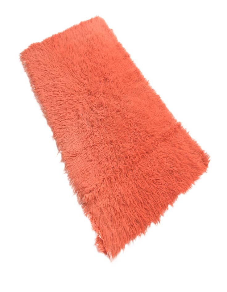 Detail image of  3' 2 x 5' 6  Hand Knotted Moroccan Wool Rug