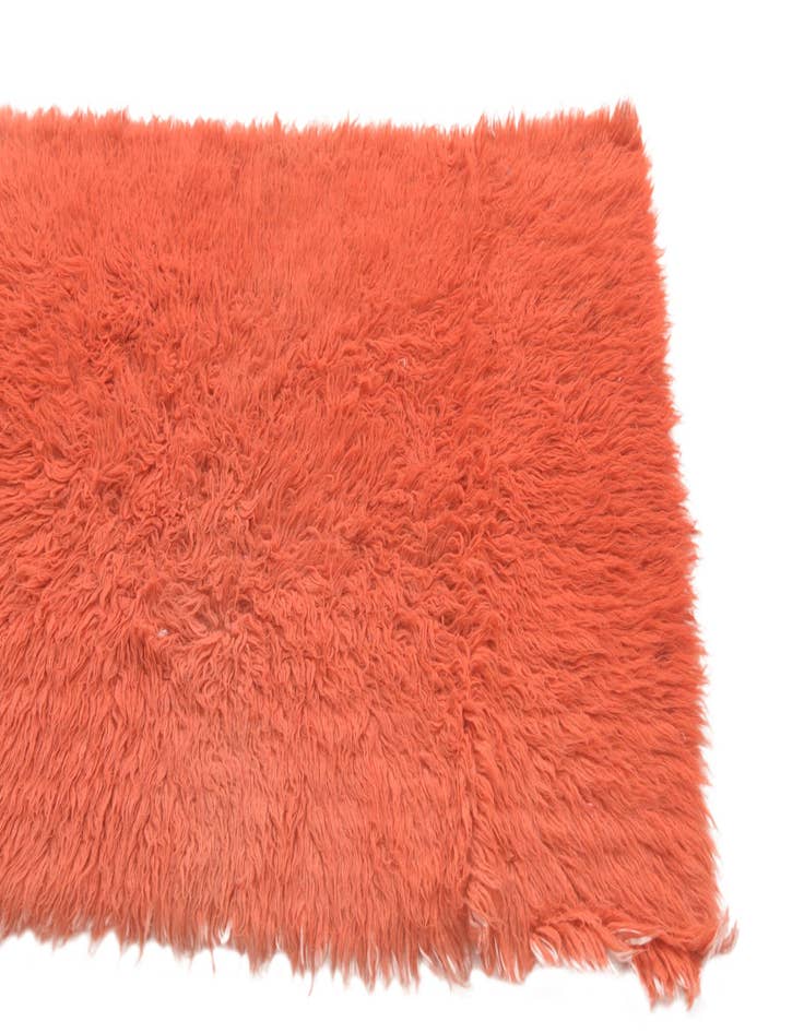 Detail image of  3' 2 x 5' 6  Hand Knotted Moroccan Wool Rug