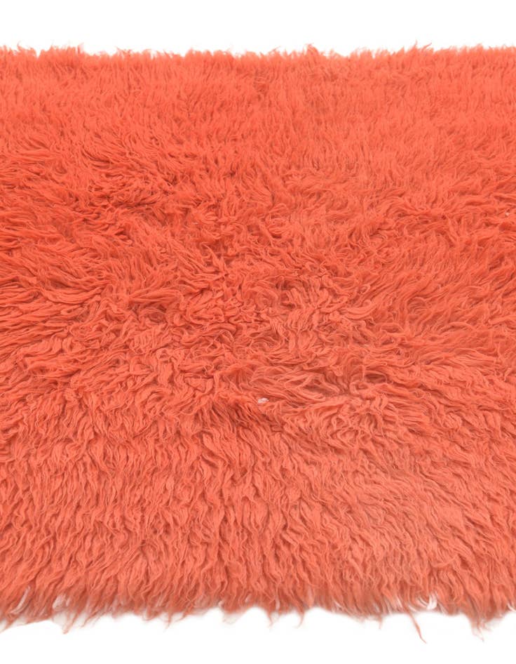 Detail image of  3' 2 x 5' 6  Hand Knotted Moroccan Wool Rug